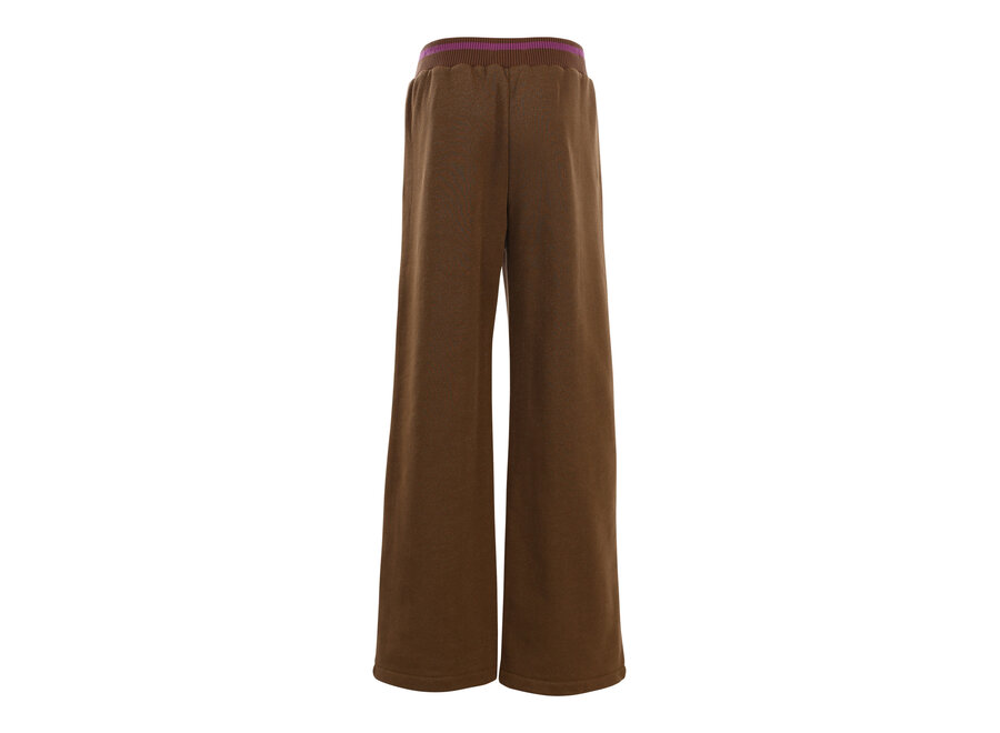 Little Lurex Sweatpants  Olive Meisjes Broek
