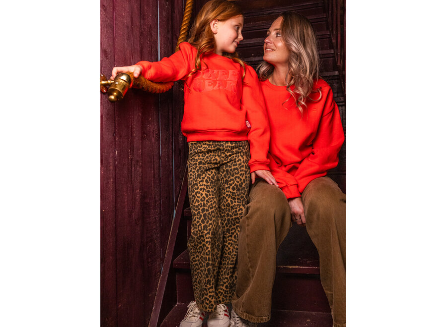 Little Leopard Jeans  Desert Leopard Meisjes Jeans