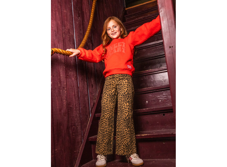 Little Leopard Jeans  Desert Leopard Meisjes Jeans