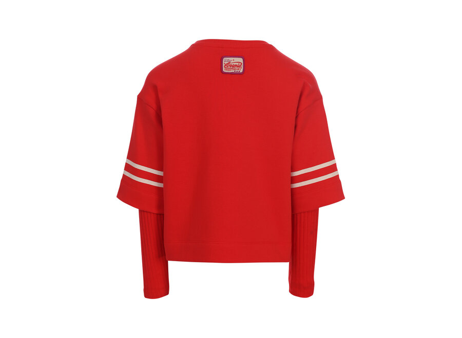 Little Interlock T-Shirt  Fire Meisjes T-shirt