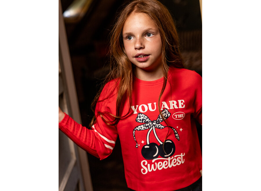 Little Interlock T-Shirt  Fire Meisjes T-shirt