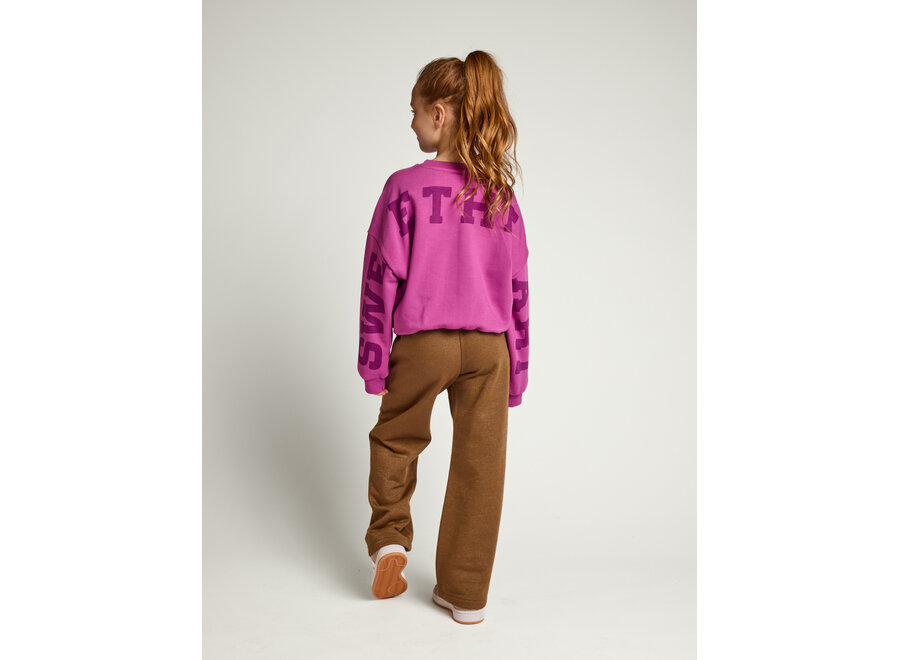 Little Balloon Sweater  Dark Violet Meisjes Trui