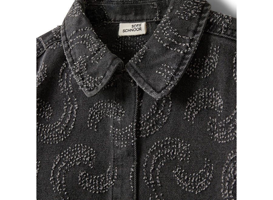 NashSY Shirt Grey Meisjes Blouse