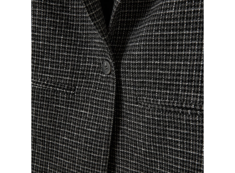 AlfiaSY Blazer  Grey check Meisjes Blazer