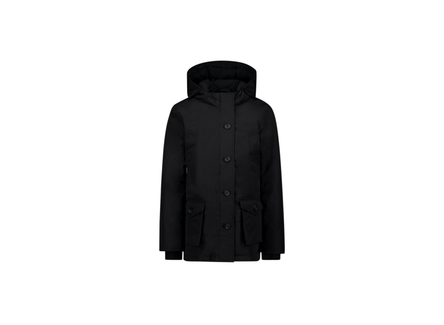 4 Pocket Parka  True Black Meisjes Jas