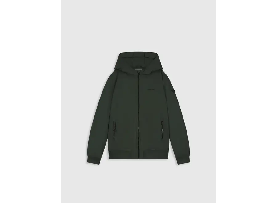 Junior Jacket Dark Army Jongens Jas