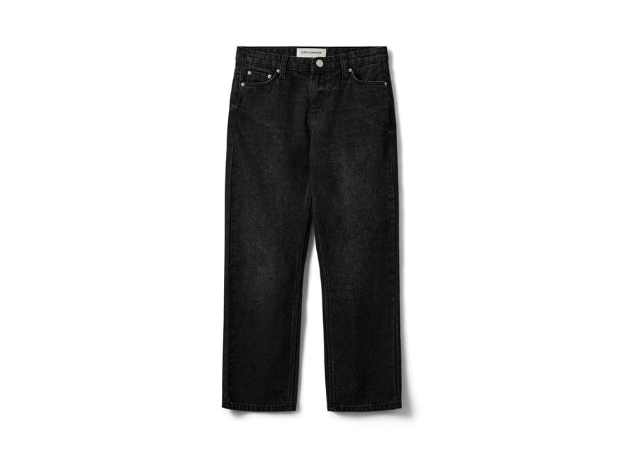 Melikasy Jeans  Washed Black Meisjes Jeans
