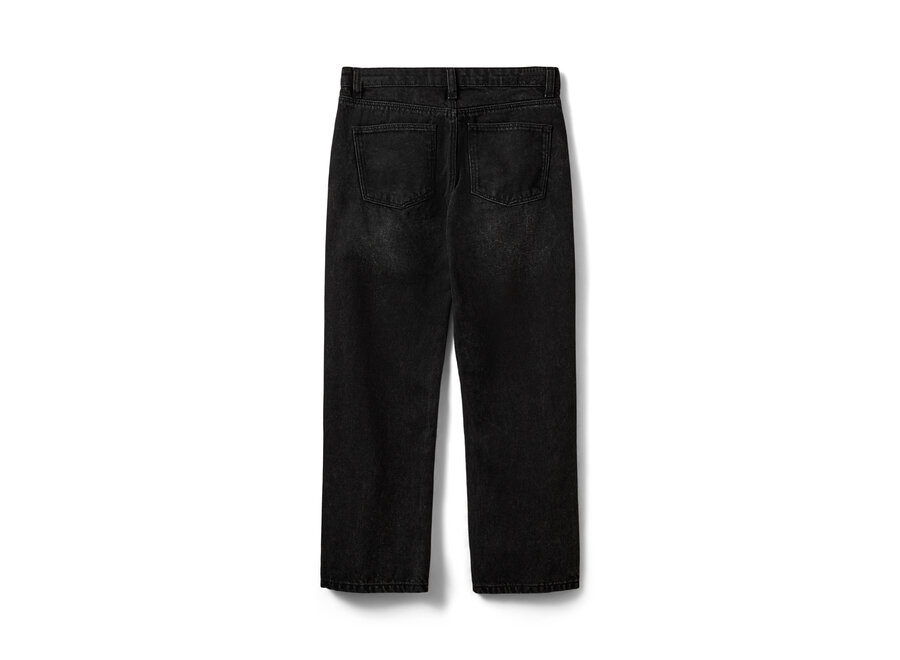Melikasy Jeans  Washed Black Meisjes Jeans