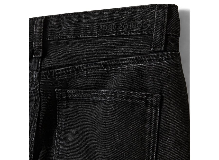 Melikasy Jeans  Washed Black Meisjes Jeans