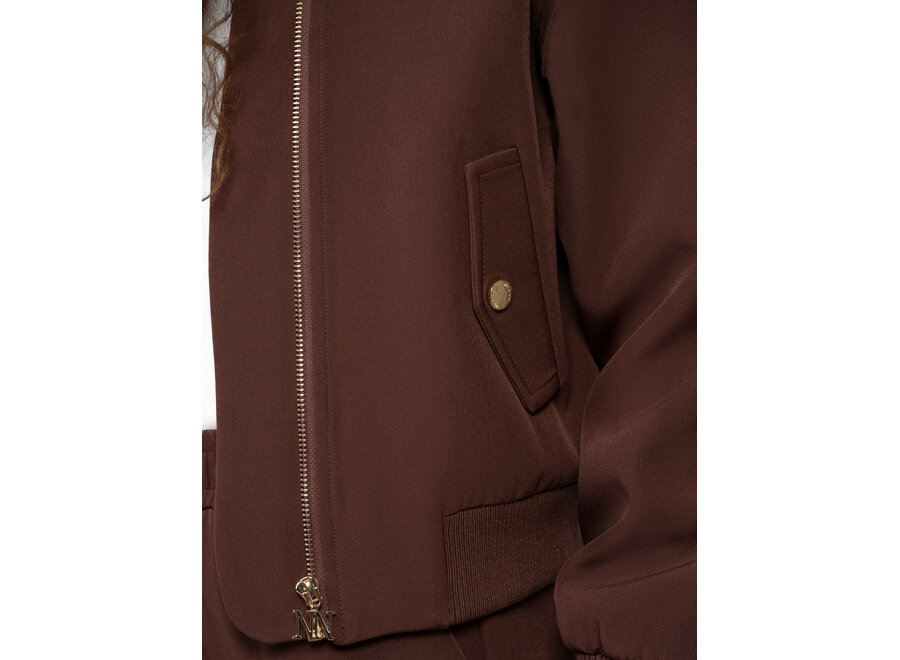 Jente Jacket Dark Chocolate Meisjes Jasje