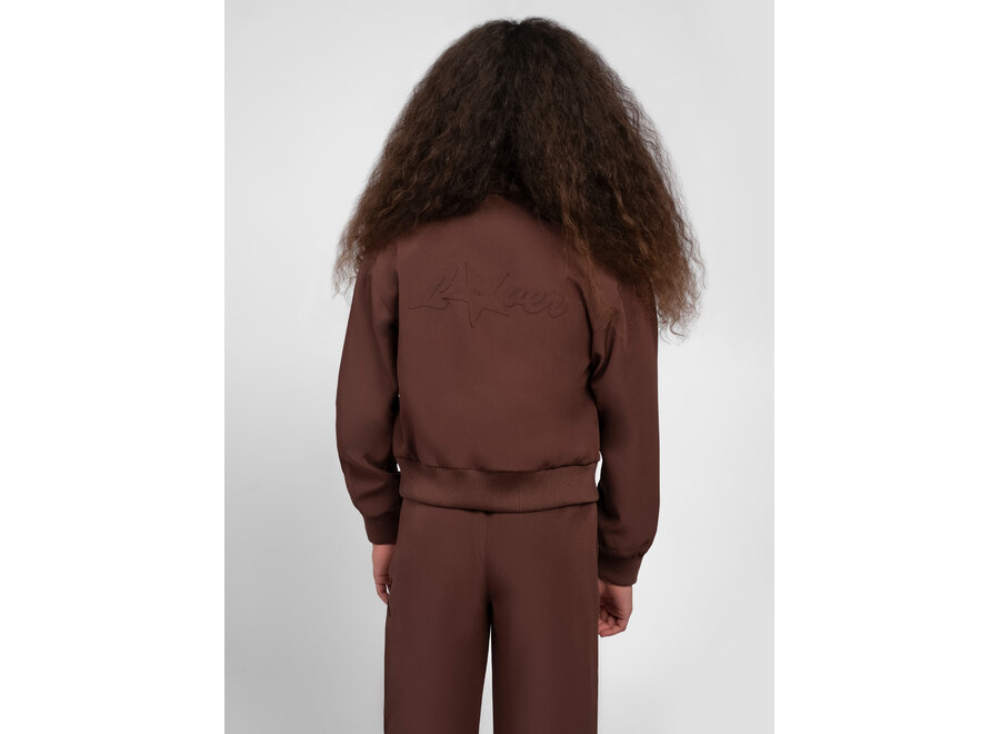 Jente Jacket Dark Chocolate Meisjes Jasje