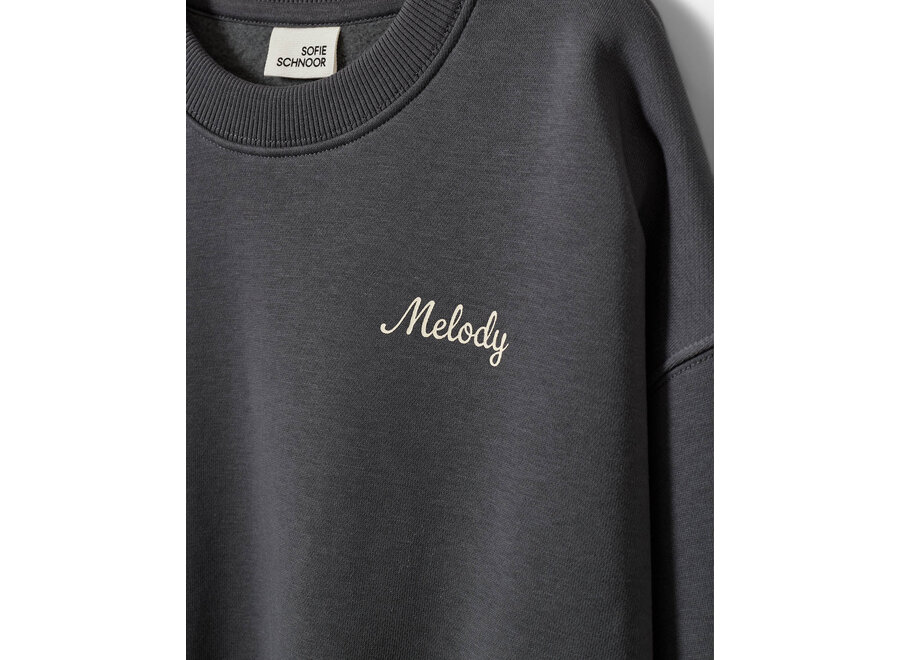 EliSY Sweatshirt  Dark Grey Meisjes Trui