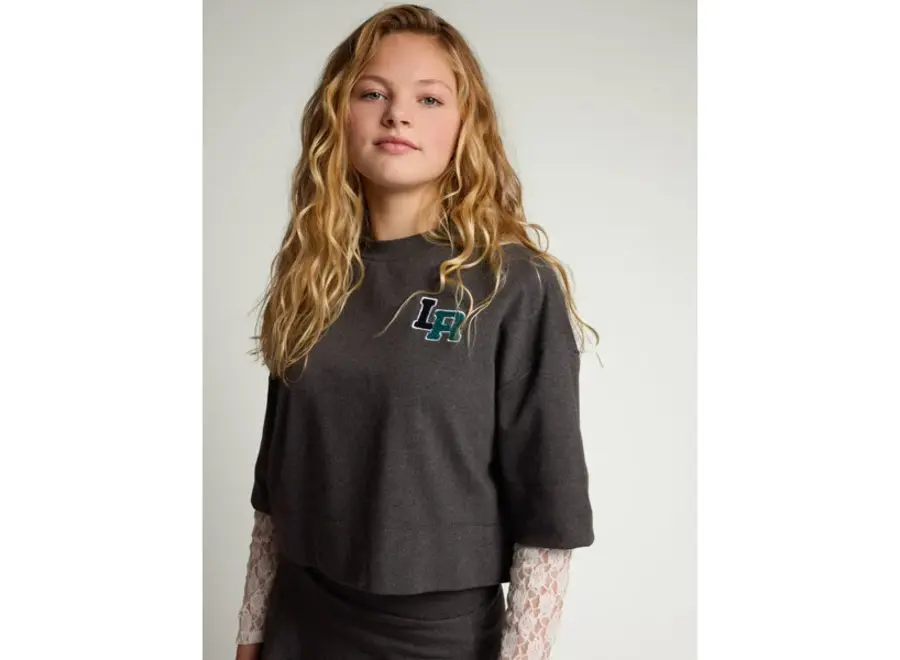 10sixteen Fancy T-Shirt  Ash Melee Meisjes Longsleeve