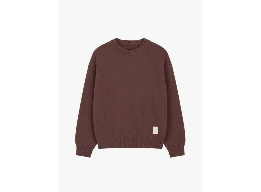Liset Pullover  Dark Chocolate Meisjes Trui