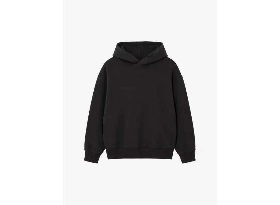 Jayne Polka Oversized Hoodie Black Meisjes Hoodie