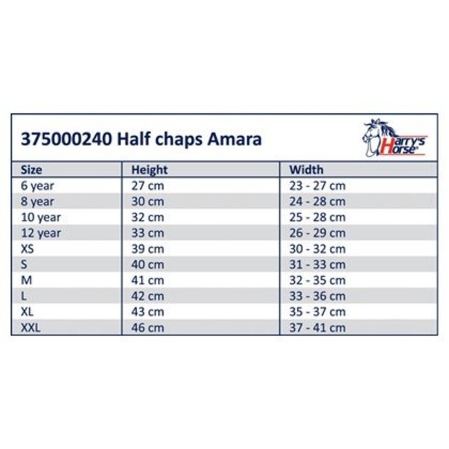 Harry's Horse Minichaps amara