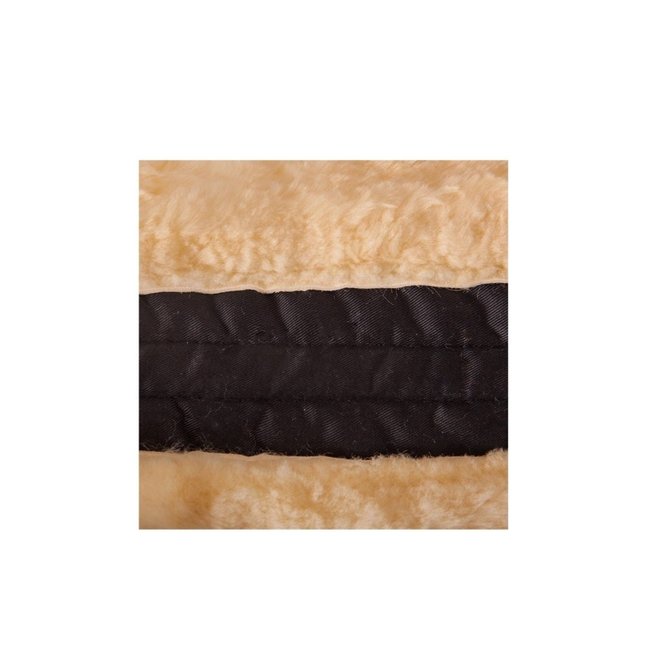 BR Zadelonderlegger schapenvacht met kanaal en rand