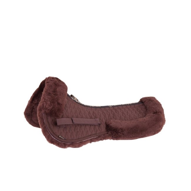 BR Zadelonderlegger schapenvacht met kanaal en rand