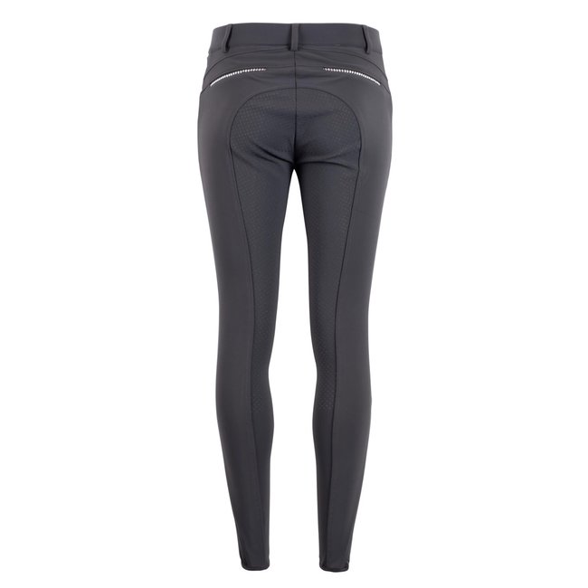 Montar Rijbroek Pamela silver rivets fullgrip