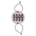 Premiere Startnummers Rond 0000-9999 4-cijfers