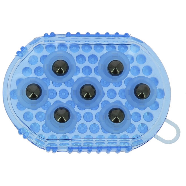 Hippotonic Massageborstel  7 rvs rollers