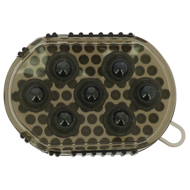 Hippotonic Massageborstel  7 rvs rollers