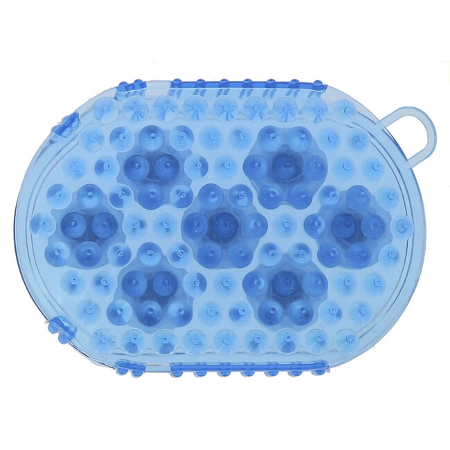 Hippotonic Massageborstel  7 rvs rollers