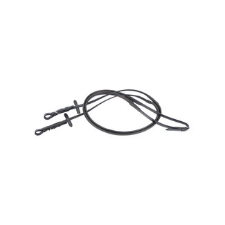 Harry's Horse Teugels soft rubber zwart