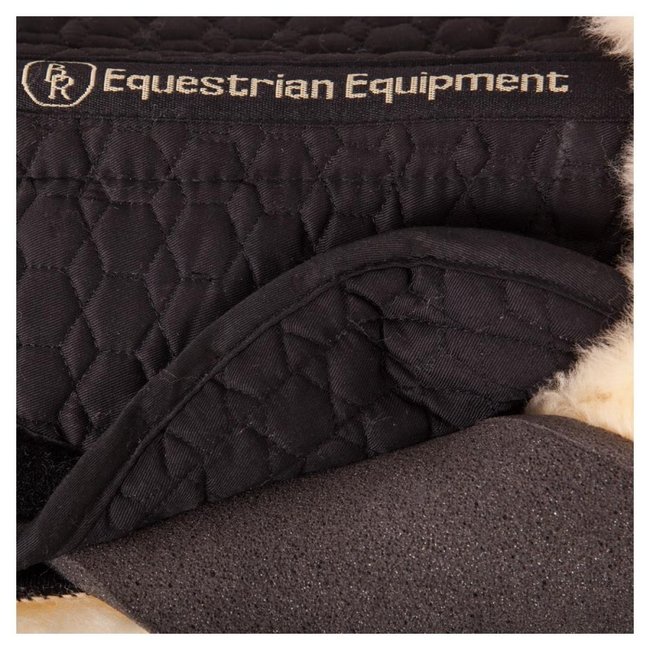 BR Zadelonderlegger Schapenvacht met 4 kussens