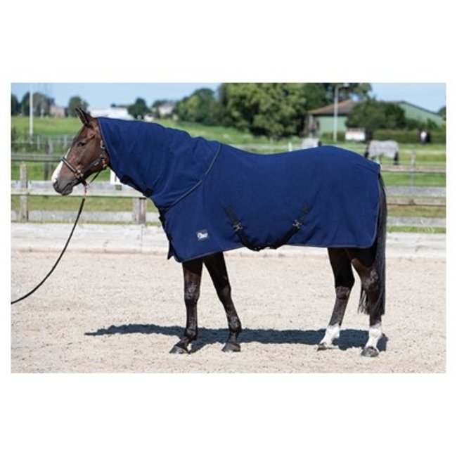 Harry's Horse Fleecedeken met oprolbare nek