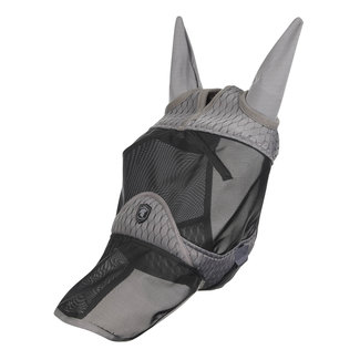 LeMieux Vliegenmasker Gladiator met neus en oren Grijs