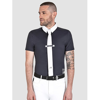 Equiline Wedstrijdshirt Connelec Donkerblauw