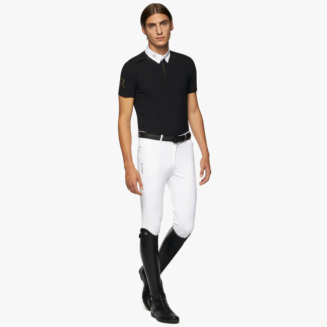 Cavalleria Toscana Wedstrijdshirt met rits REVO Premier Jersey S/S