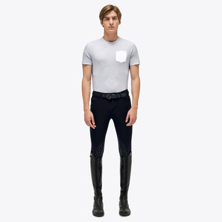T-shirt jersey mesh motief zak