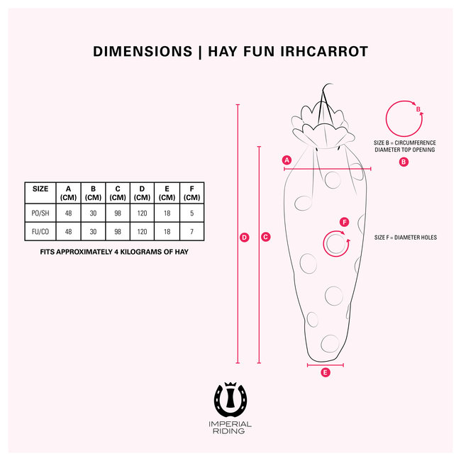Imperial Riding Wortel hooinet