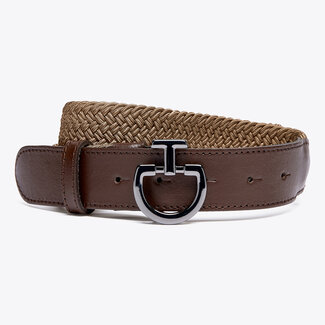 Elastische riem  met logo sluiting