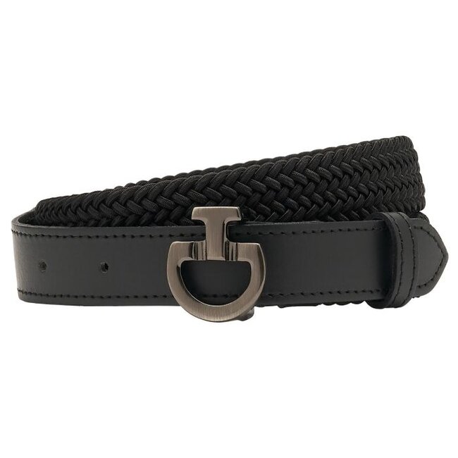 Elastische riem met logo sluiting