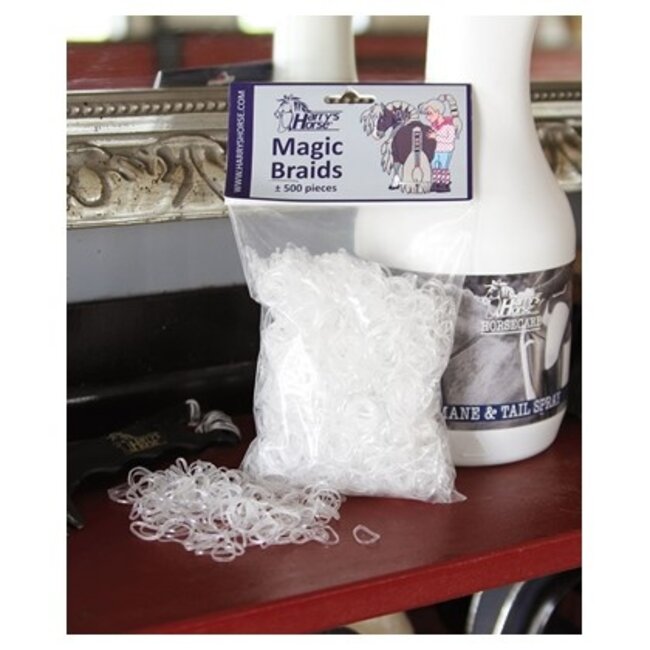 Harry's Horse Magic braids Smal Transparant