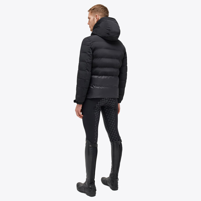 Jas Nylon puffer met capuchon