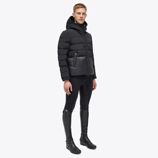 Jas Nylon puffer met capuchon