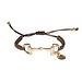 Horka Armband gevlochten met bit