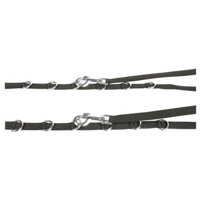 Harry's Horse Bijzetteugels Verstelbaar met Elastiek