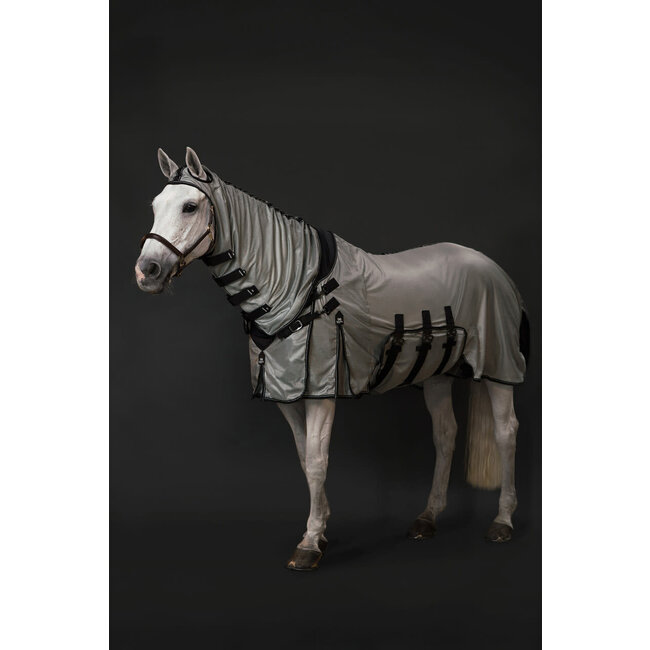 PresTeq Vliegendeken SmartProtection grijs