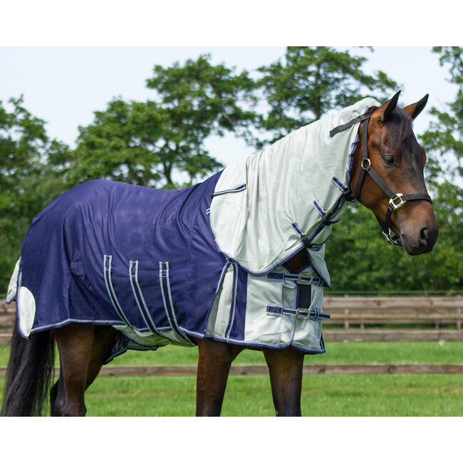 Qhp Vliegendeken met hals en hoed