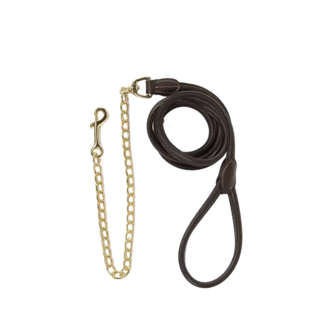 kentucky Lederen  presentatielijn met ketting