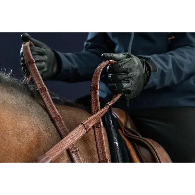 Dyon Rubberteugels met 7 leren passanten