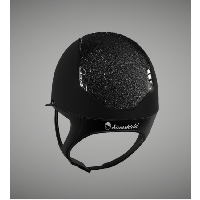 Samshield Miss Shield 2.0 Shadowmatt Crystal Fabric Swarovski top en band