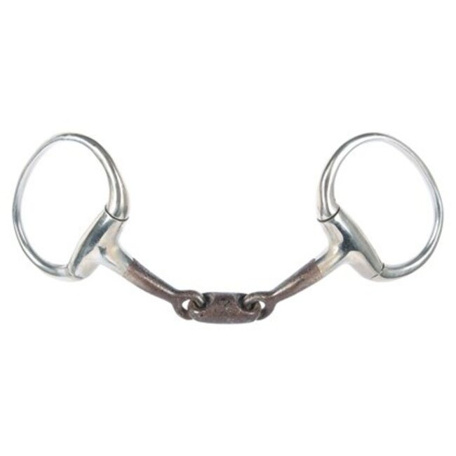 Harry's Horse Bustrens Dubbelgebroken Anatomisch Sweet Iron 13mm