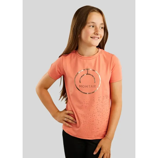 Montar Shirt Nille Junior with Rosegold print