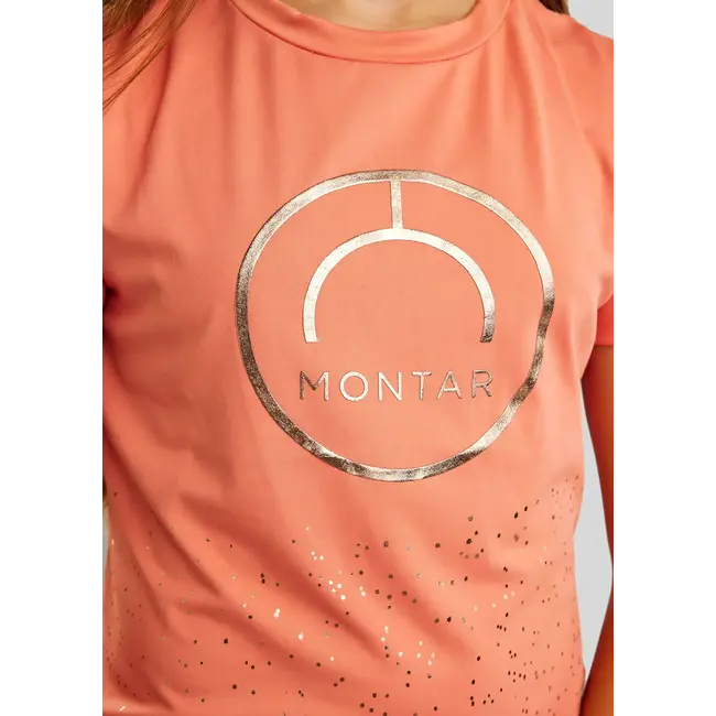 Montar Shirt Nille Junior with Rosegold print